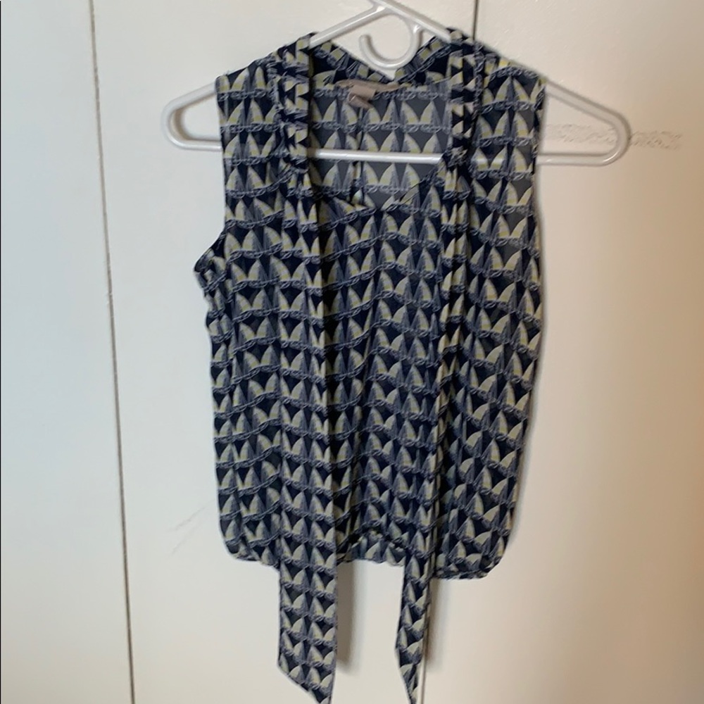 Banana republic print tank top